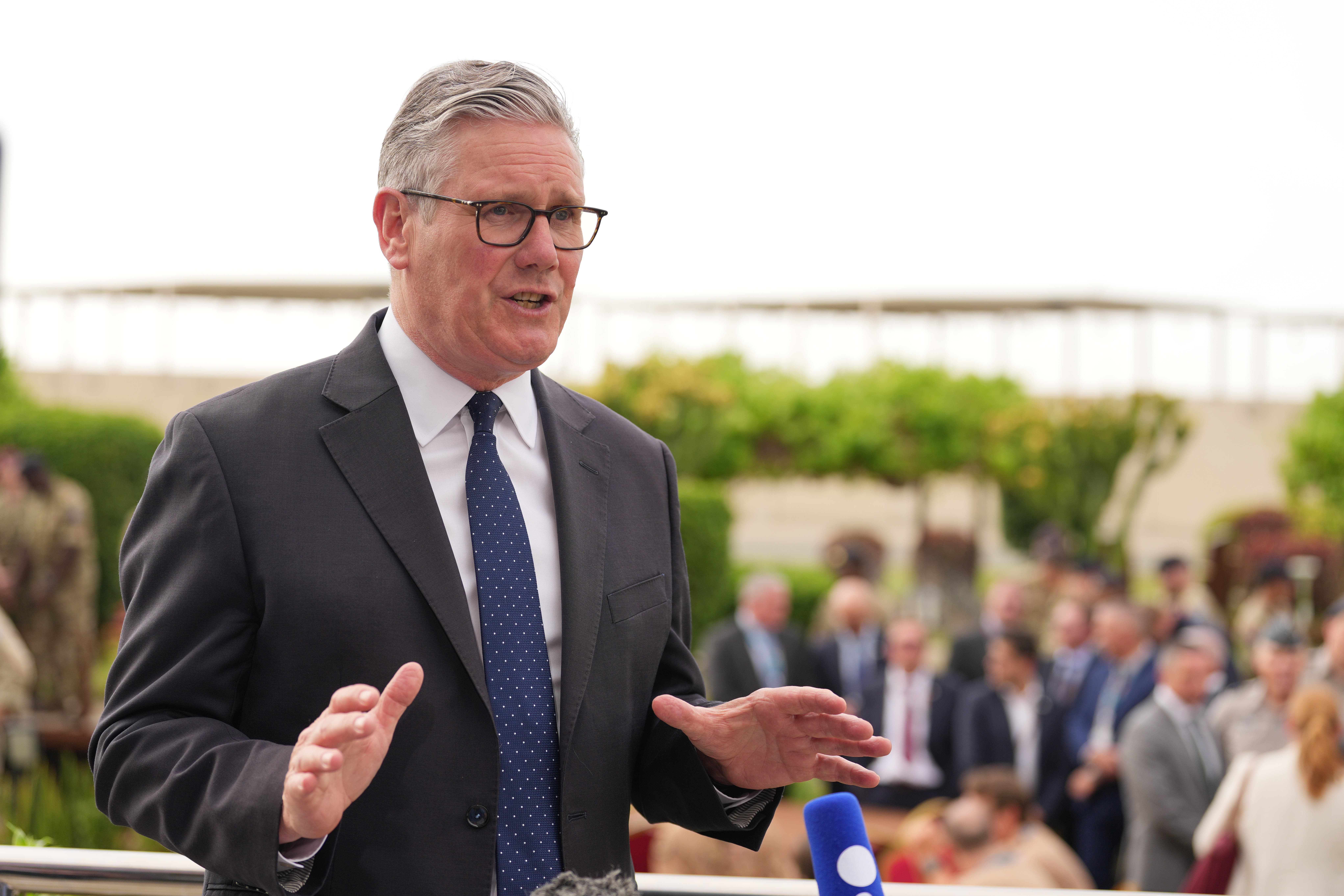 Prime Minister Sir Keir Starmer visiting allies in the Gulf