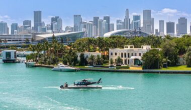 Miami Billionaires' Status Symbol: Floating Helipads to Skip Traffic