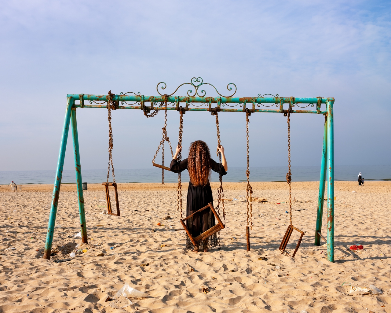 "Mariam (Swing Set)," Ramlet Al-Bayda, Beirut, Lebanon, 2021