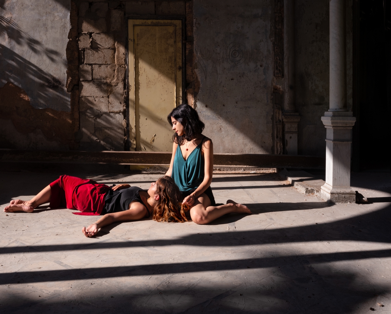 "Jana and Joanna," Bechara Al-Khoury Palace, Beirut, Lebanon, 2021