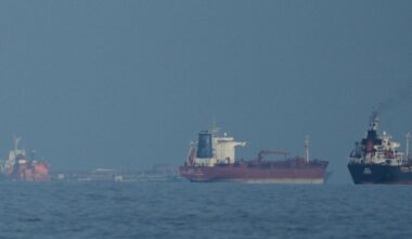 Tankers Pass Strait Of Hormuz On First Day Of U.S. Blockade, Data Shows