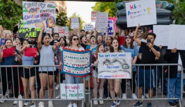 Protesters rally against TPUSA tour featuring JD Vance | City News