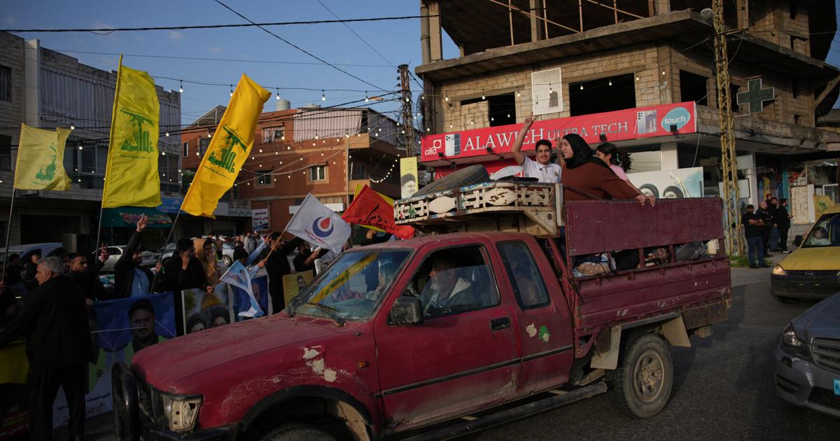 Displaced Lebanese return to villages following Israel and Hezbollah ceasefire in photos | National