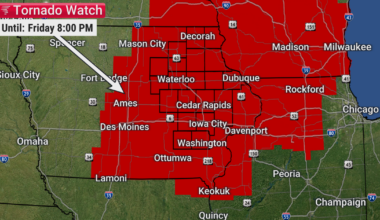 TRACKING: TORNADO WATCH till 8 PM | Forecast