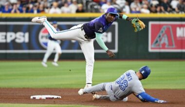 Blue Jays vs. Diamondbacks: Add Varsho, Guerrero to list of Toronto injuries in loss to Arizona - Toronto Star