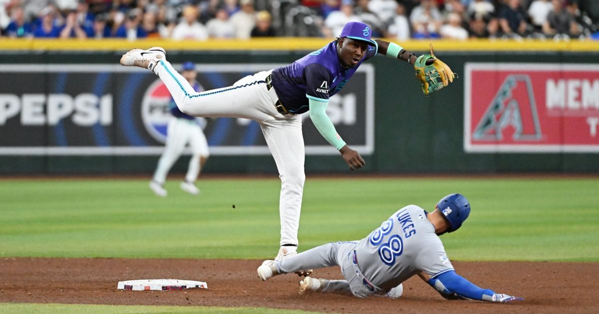 Blue Jays vs. Diamondbacks: Add Varsho, Guerrero to list of Toronto injuries in loss to Arizona - Toronto Star