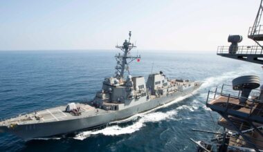 New Details on How US Destroyer Shot Engine of an Iran Blockade Runner