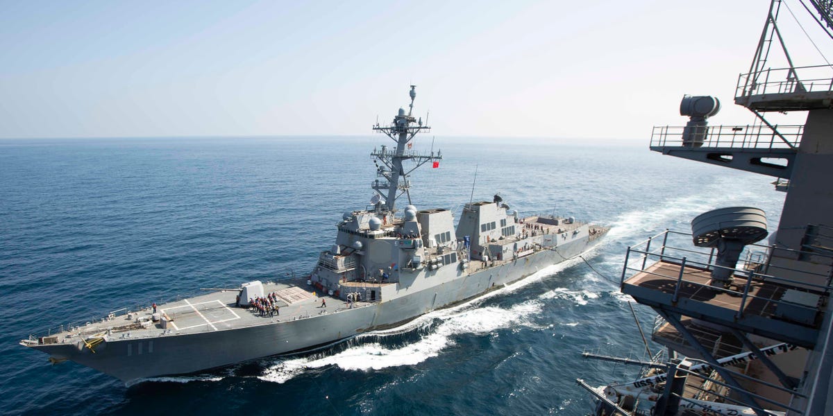 New Details on How US Destroyer Shot Engine of an Iran Blockade Runner