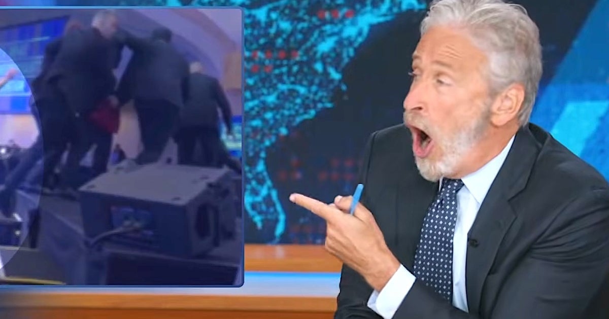Jon Stewart Reveals Awkward 'True Colors' Moment Of WHCD Shooting
