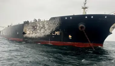 Blaze ignites on tanker as lull ends in Middle East shipping attacks - Tradewinds News