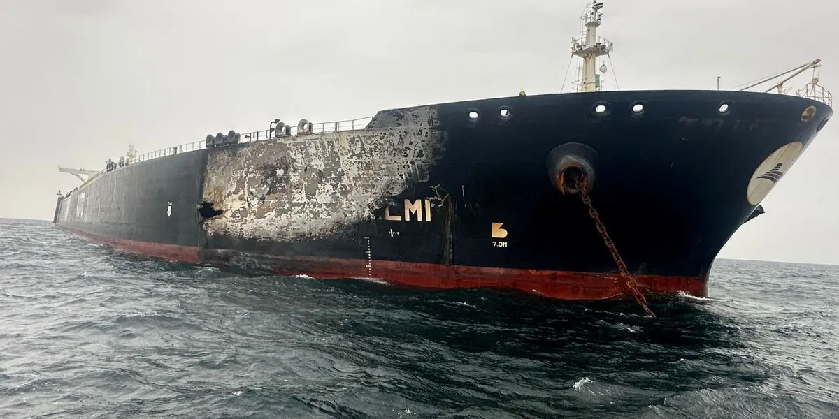 Blaze ignites on tanker as lull ends in Middle East shipping attacks - Tradewinds News