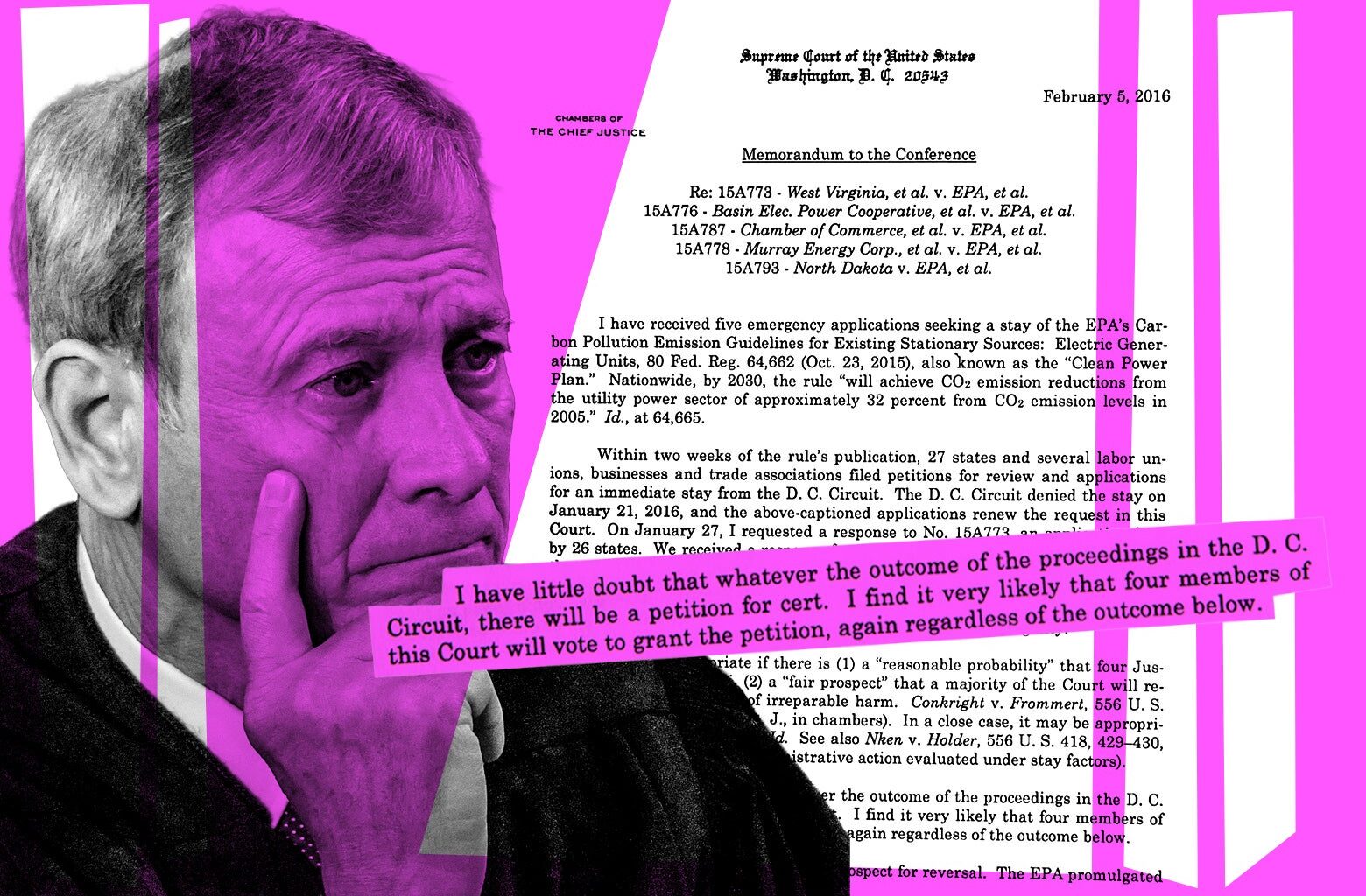 A new Supreme Court leak shows John Roberts at his worst.