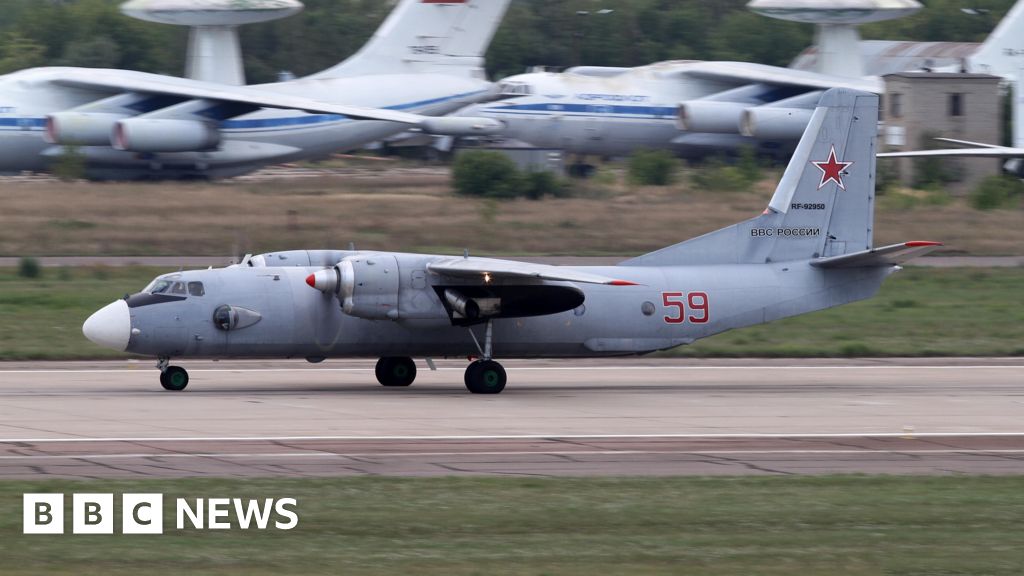 Russian military plane crash kills 29 in Crimea - BBC