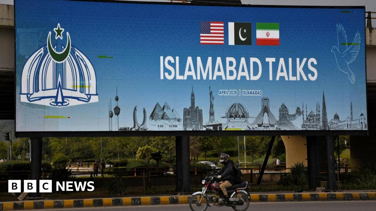 Iran delegation arrives in Pakistan for US talks, as Lebanon and Israel to discuss ceasefire - follow live