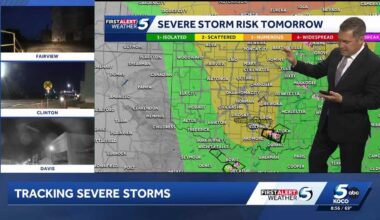 Oklahoma severe storm and tornado risk continues Sunday
