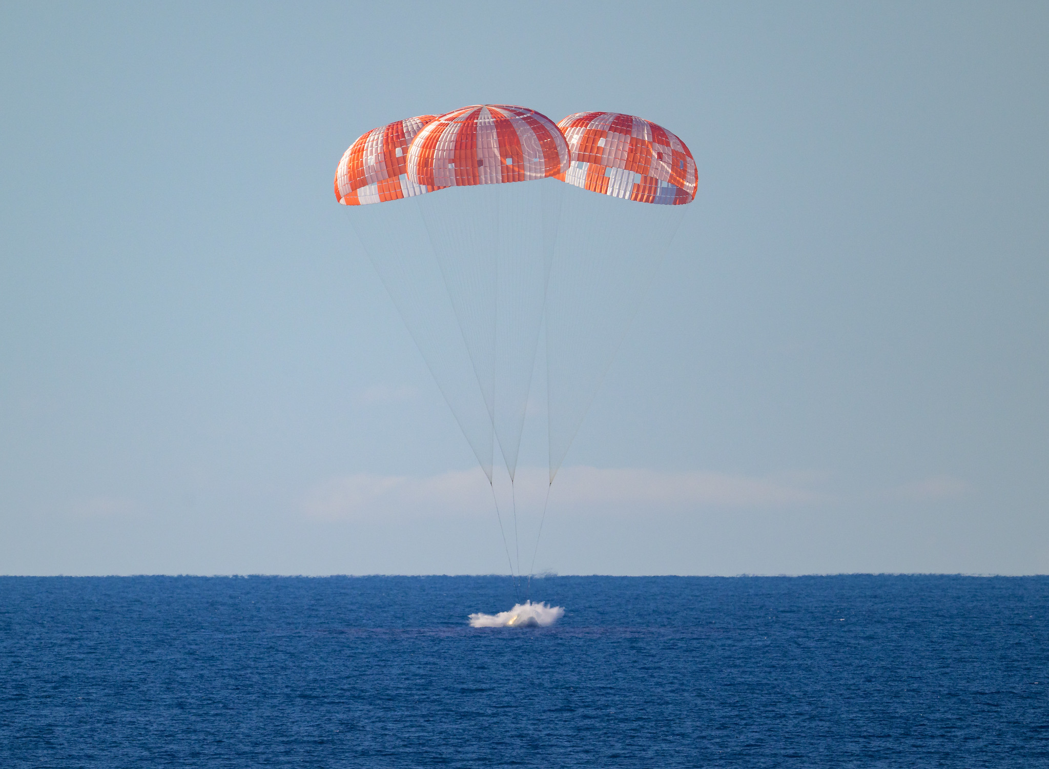 NASA's Artemis 2 mission splashes down in the Pacific Ocean.