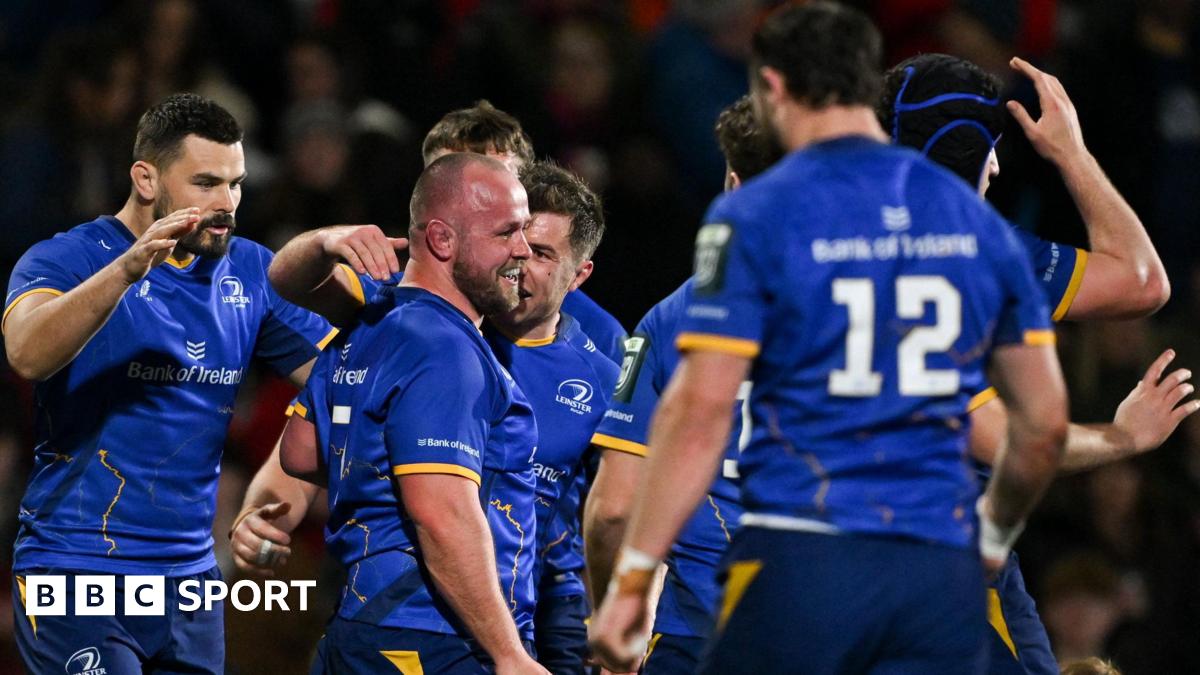 Leinster celebrate