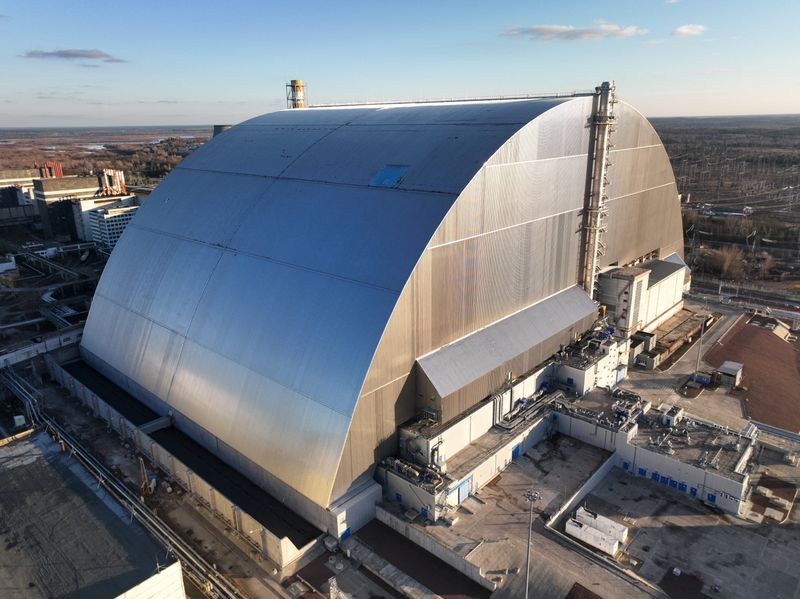 Forty years after nuclear disaster, Ukraine's Chornobyl plant is haunted by war