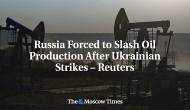 Russia Forced to Slash Oil Production After Ukrainian Strikes – Reuters