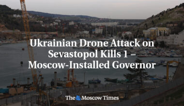 Ukrainian Drone Attack on Sevastopol Kills 1 – Moscow-Installed Governor
