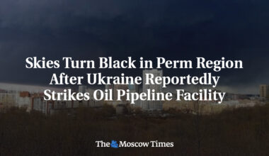 Skies Turn Black in Perm Region After Ukraine Reportedly Strikes Oil Pipeline Facility