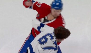 On sait maintenant quand s'amorcera la série entre le Canadien et le Lightning