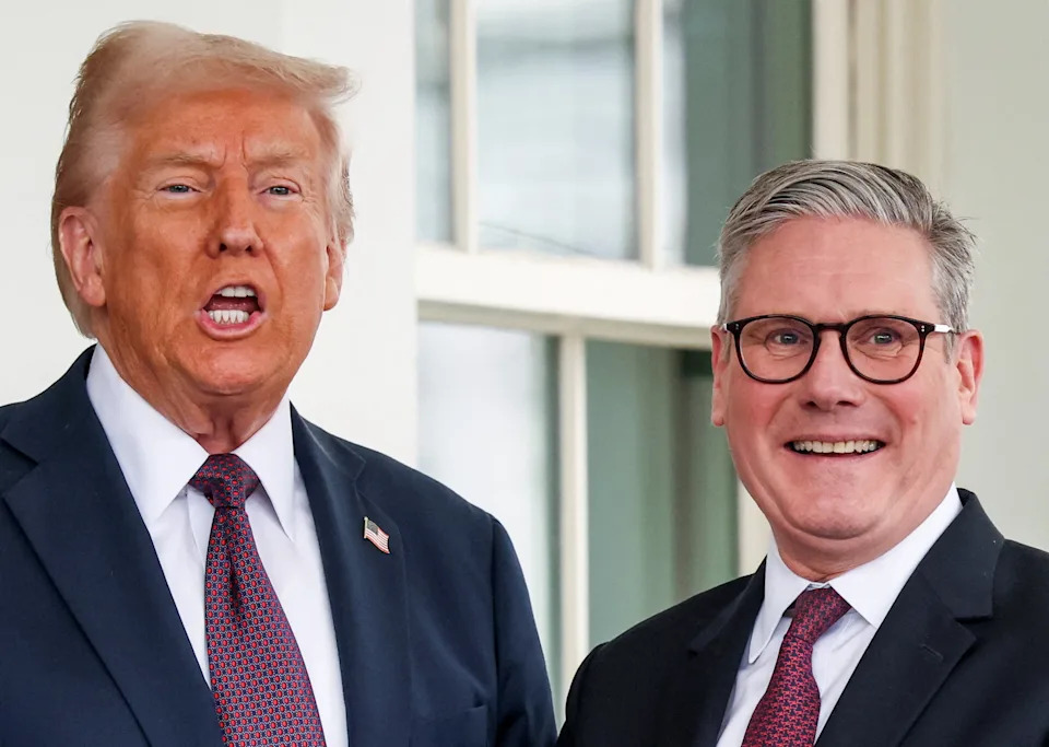 Trump has clashed with British Prime Minister Keir Starmer on numerous occasions since his return to the White House. / Kevin Lamarque / REUTERS