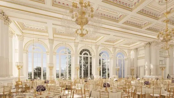 Interior View looking West