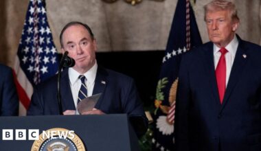 US Navy Secretary John Phelan leaving Trump administration - BBC