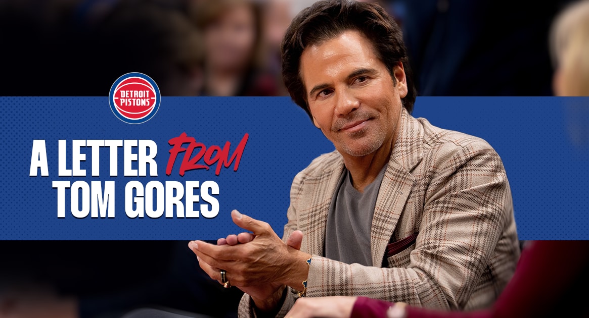 Thank You, Detroit – Let’s Keep Going - NBA