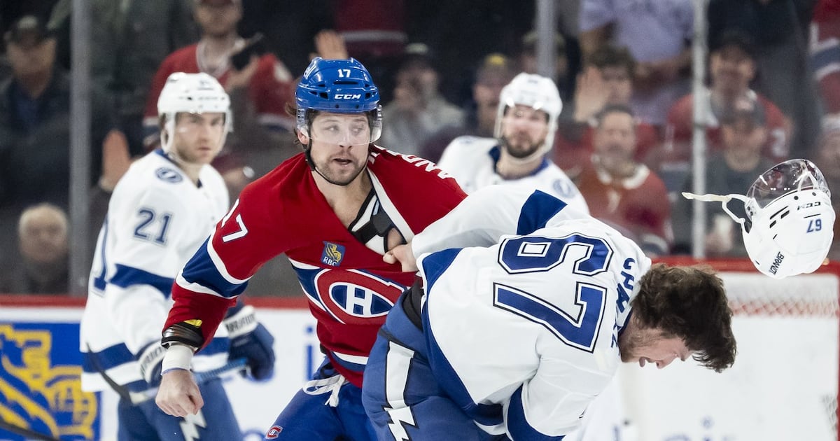 Canadiens to face Lightning in first round of NHL playoffs, home ice still in play - CTV News