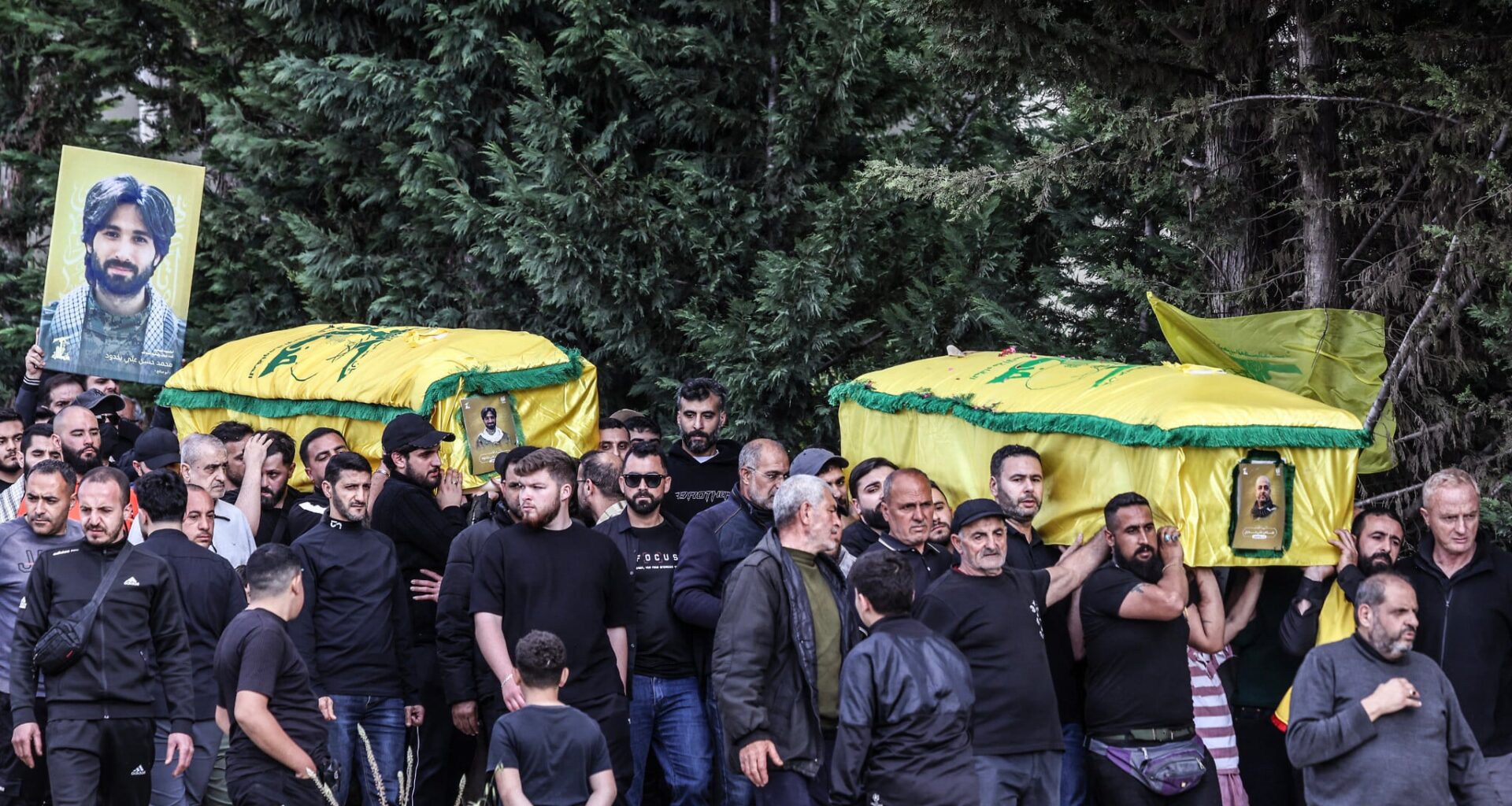 Hezbollah supporters defiant after sons killed in terror group's fight against Israel