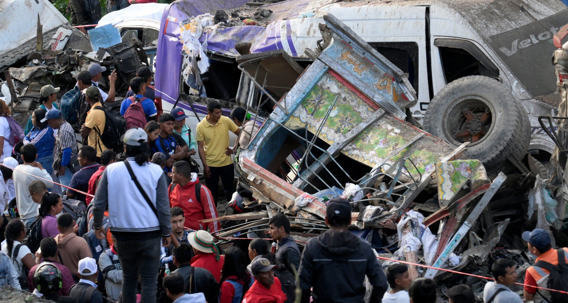 Bomb attack on Colombia highway kills 19 ahead of election | Conflict News
