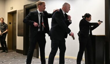 Trump evacuated from White House correspondents’ dinner | Donald Trump News
