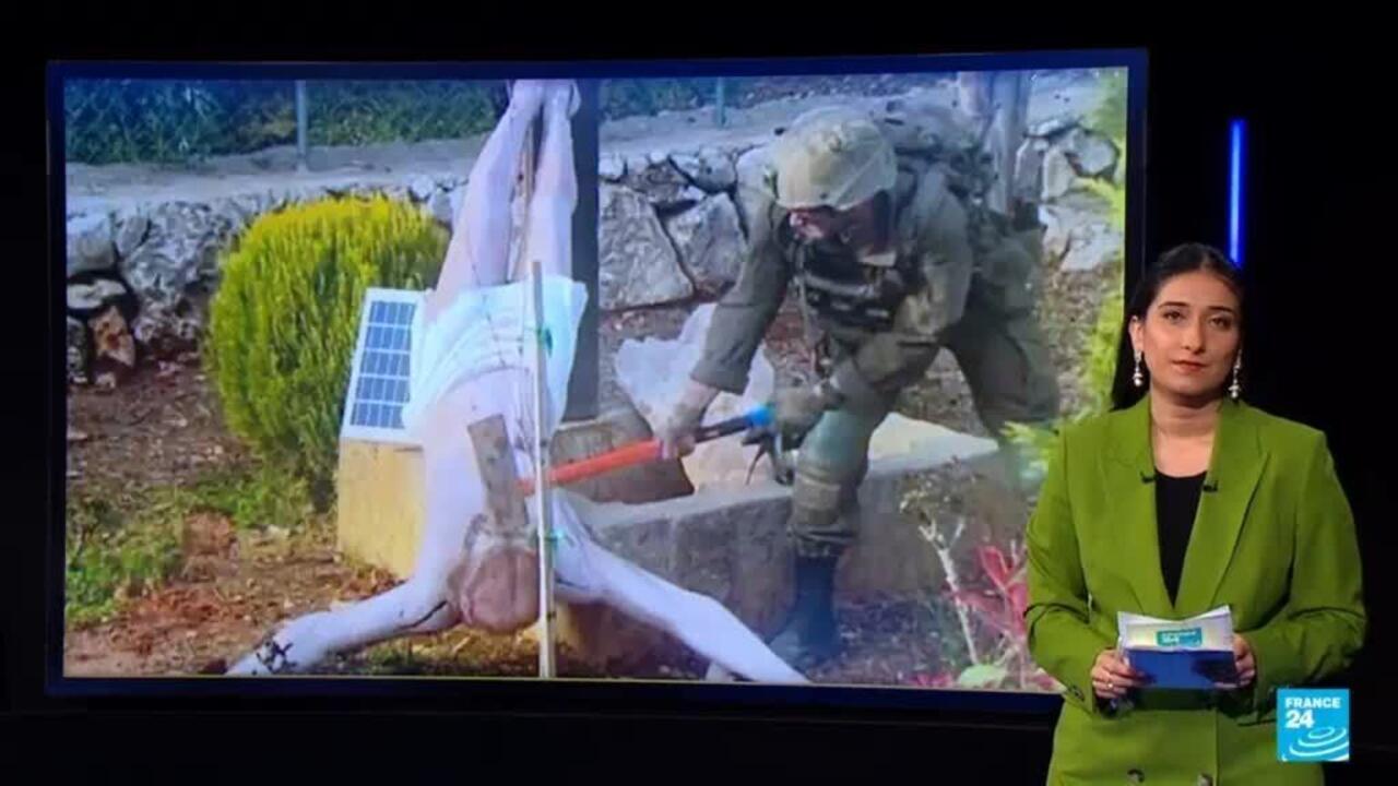 Israel confirms its soldier destroyed Jesus statue in Lebanon - Truth or Fake