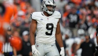 Raiders trade Tyree Wilson to Saints to draft Arizona S Dalton Johnson in fifth round
