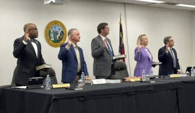 North Carolina election board’s GOP majority approves sharing voter data with DHS