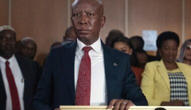 South African politician Julius Malema sentenced to prison for firing gun | Courts News