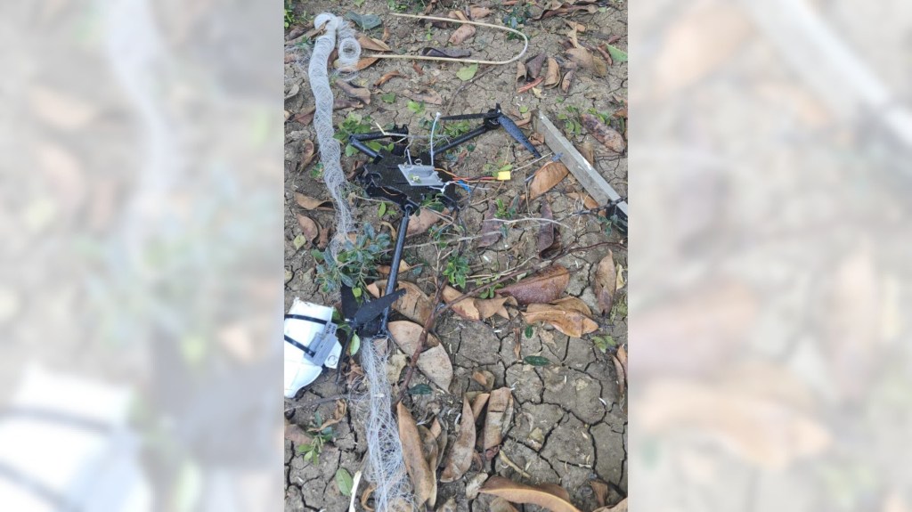 Fiber-optic drones, used in war in Ukraine