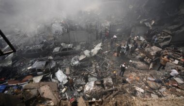 Iran-US war live: Trump says Iran will ‘never have a nuclear weapon’ while accusing Tehran of doing ‘poor job’ in Hormuz