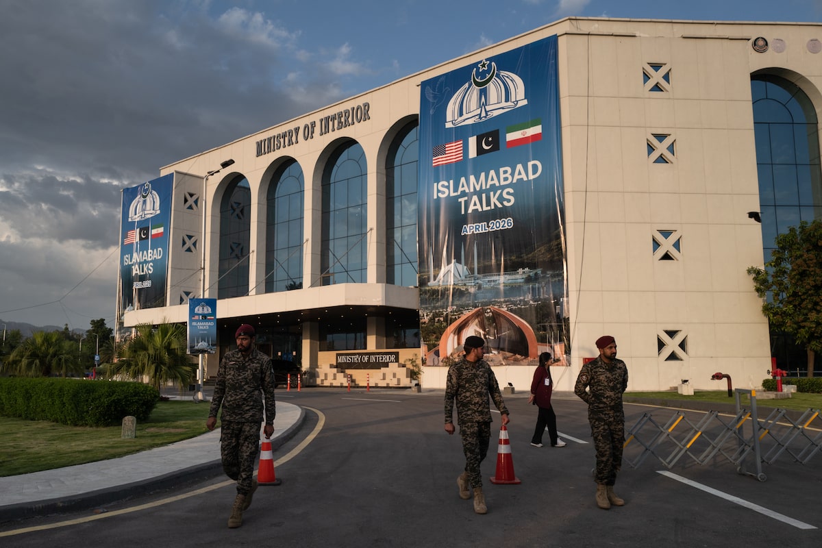 U.S. and Iran begin talks amid war’s fragile ceasefire