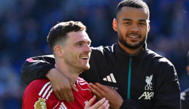 Andy Robertson on his last Merseyside derby: 'You can't ask for much better'