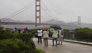Cold Front Brings Bay Area Rain, Sierra Nevada Snow