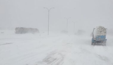 Hundreds stranded on northern Alberta highway overnight due to storm - CTV News