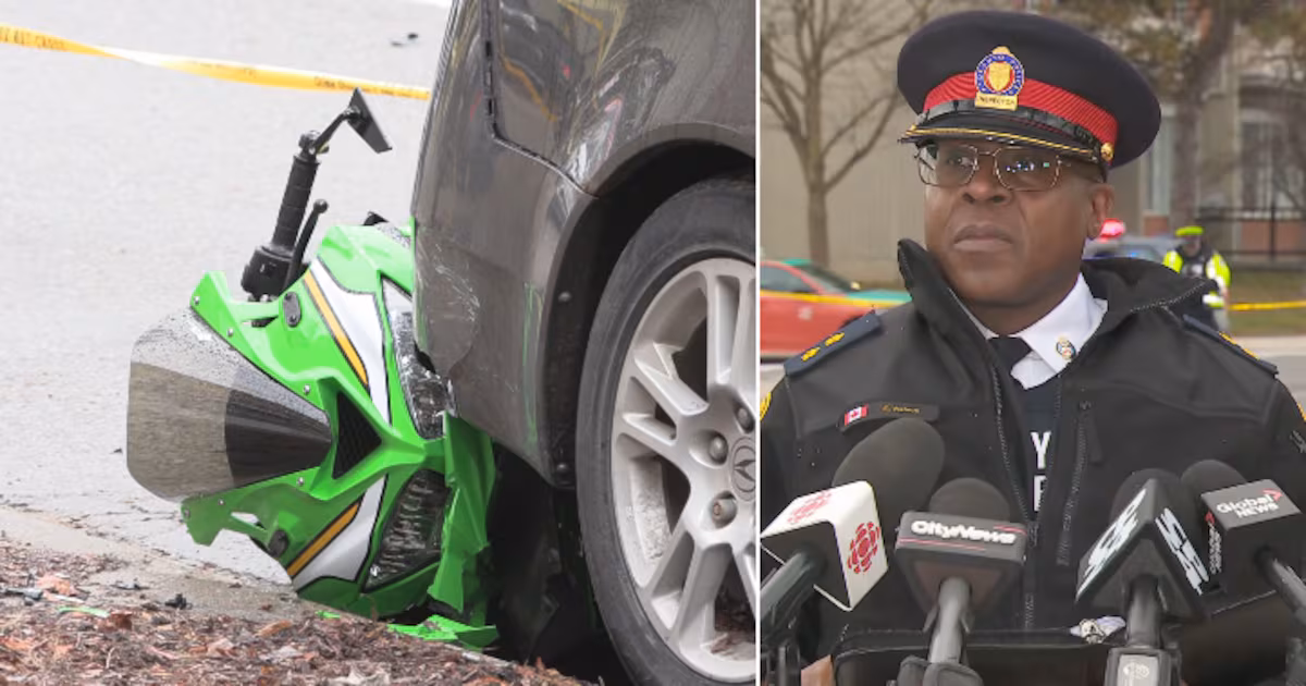 Fatal Scarborough crash leaves 21-year-old motorcyclist dead - CTV News