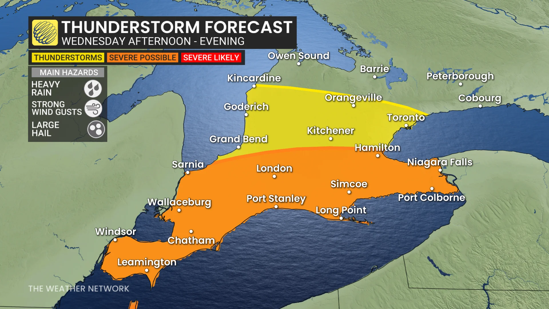 Baron - Ontario storm risk - April 15