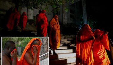 22 Buddhist monks arrested at Sri Lanka airport for allegedly hiding 242 pounds of marijuana in luggage