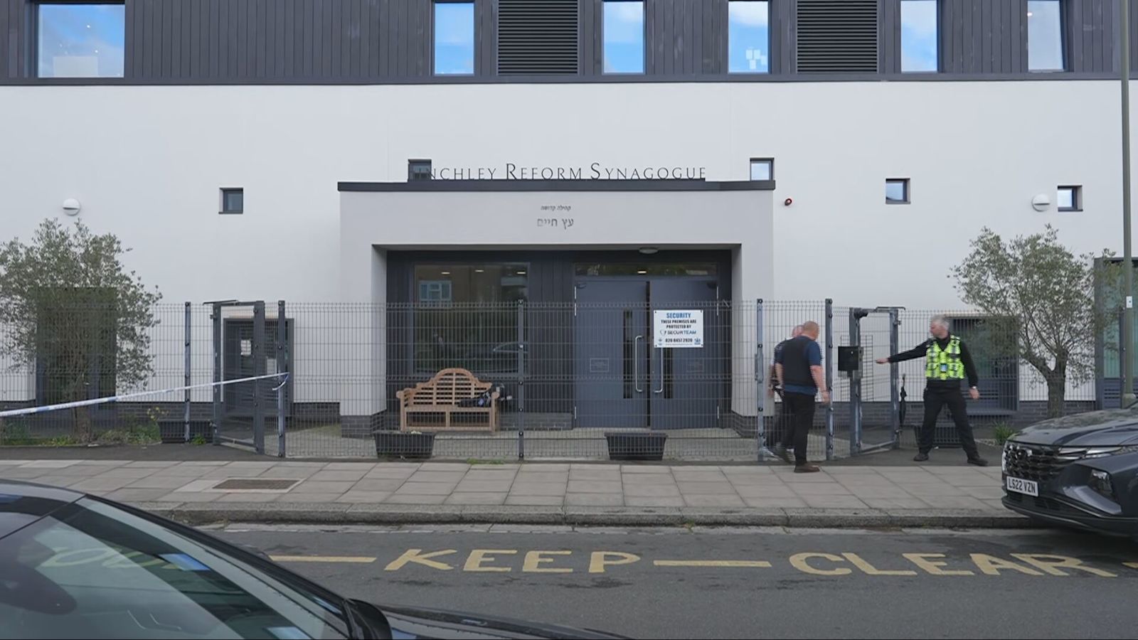 Two people arrested after attempted arson attack on London synagogue