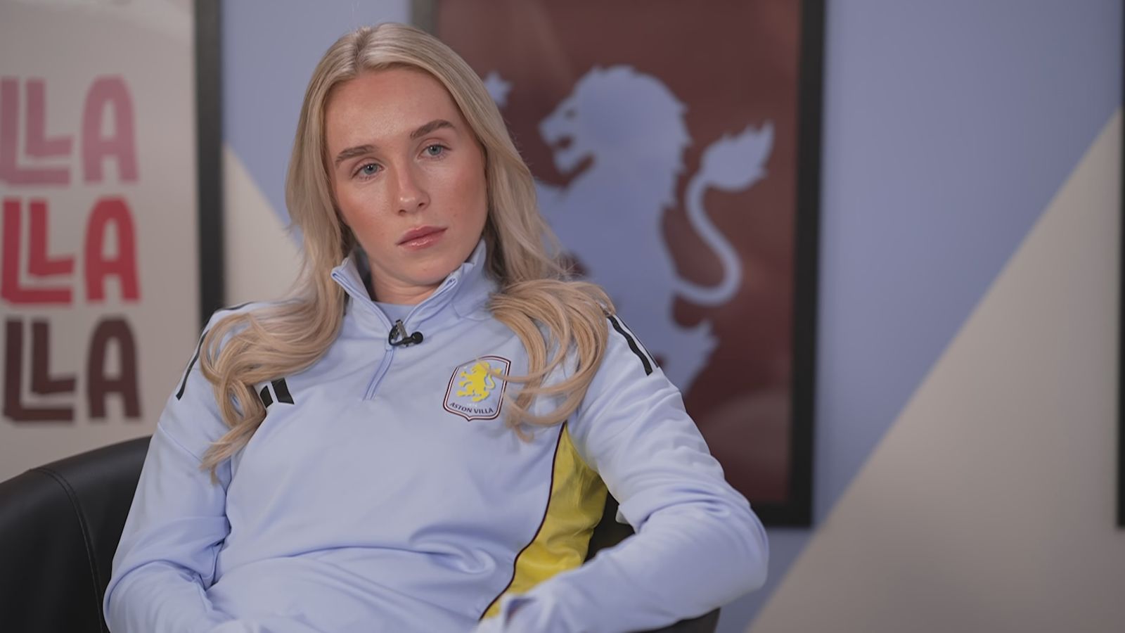 Lioness Kearns says Aston Villa doctor 'probably saved my life' after miscarriage and sepsis
