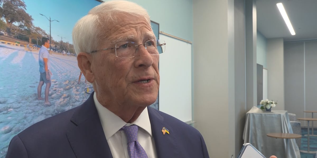 U.S. Sen. Roger Wicker discusses Iran conflict, defense spending during Coast visit